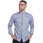 Giacca da cuoco da uomo EUROPE_BLUE