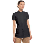 Giacca da cuoca NEBRASKA_BLACK