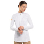 Damen-Kochjacke LOS ANGELES_WHITE