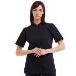 Women's Chef Jacket CAPRI_BLACK