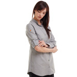 Veste de chef pour femme MURANO_GRAY
