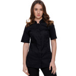 Women's Chef Jacket SIDNEY_BLACK