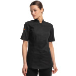 Chaqueta de chef para mujer MOROCCO_BLACK