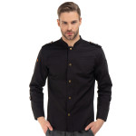 Męska bluza kucharska SPARTA_BLACK