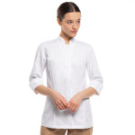 Veste de chef pour femme FRANKFURT_WHITE