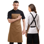 Grembiule con Pettorina BOSTON_BEIGE