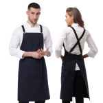 Grembiule con Pettorina ROME_NAVY
