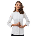 Damen-Kochjacke NORMAN_WHITE