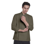 Giacca da cuoco da uomo TRIEST_KHAKI